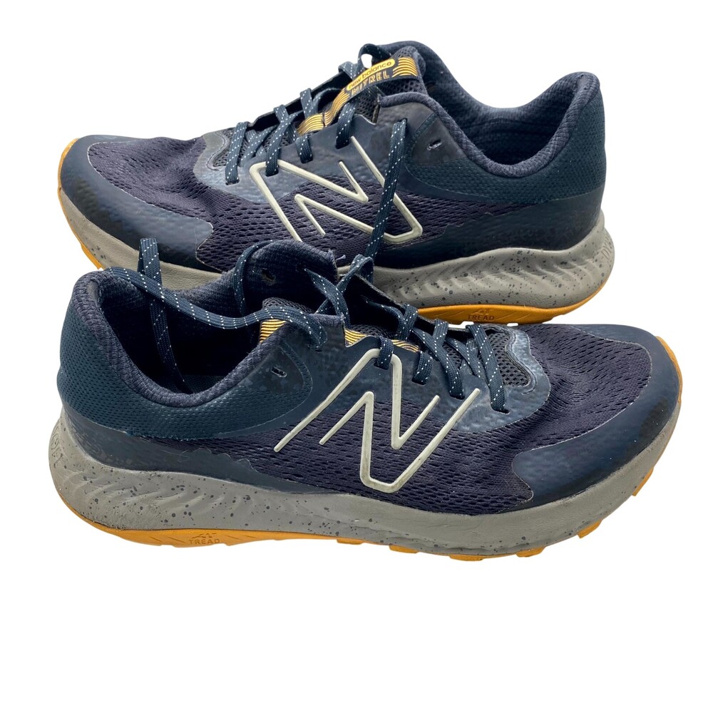 New Balance DynaSoft Nitrel V5 MTNTRLN5 Mens 11 Trail Running Sneaker Navy Shoes